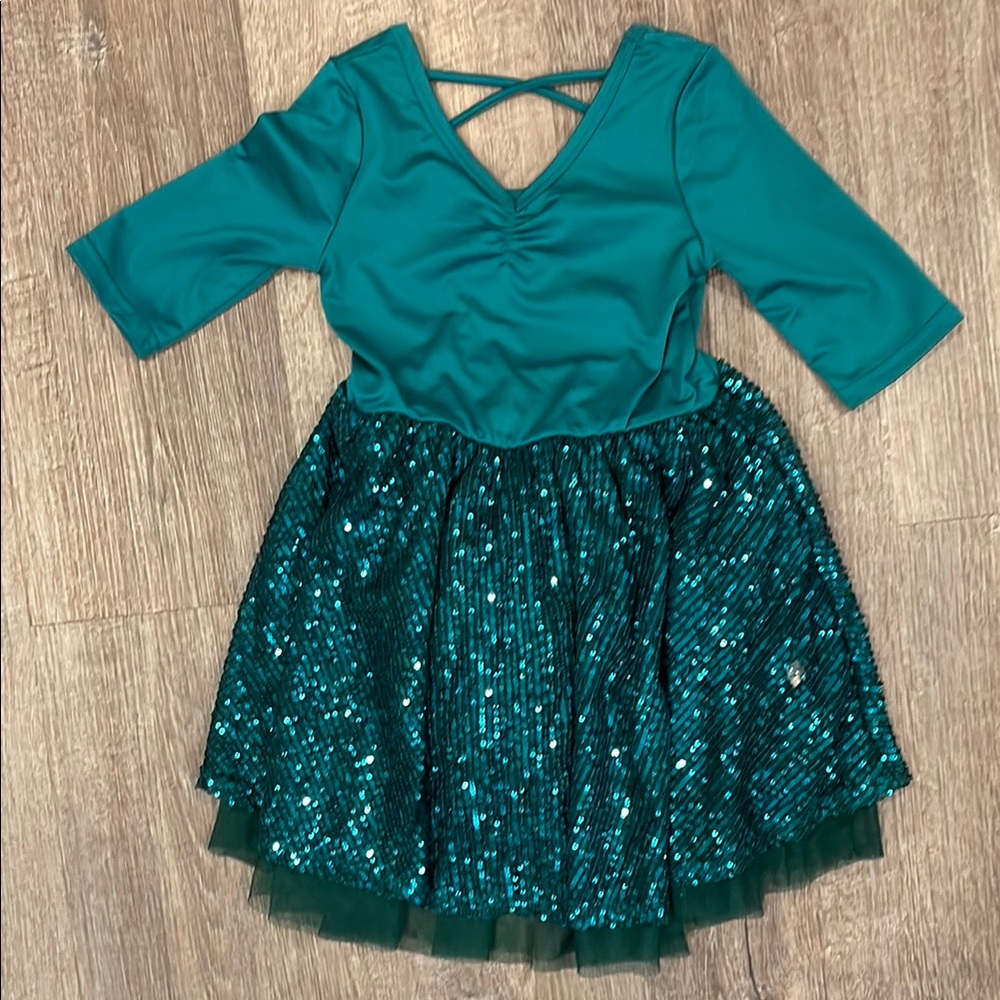 Dot Dot Smile Ballerina Fancy Collection Emerald size 3/4